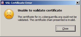 unable2validate-certificate